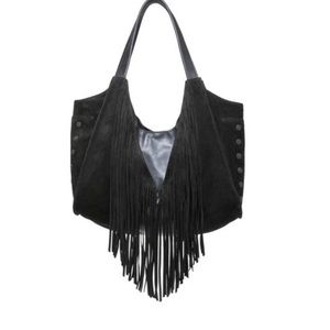 Hammitt Fets Fringe Bag in BLACK